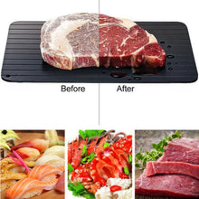 Load image into Gallery viewer, Traythaw-  Rapid  Defrosting Tray, Defrosts  Frozen Food Meat Fruit Quick.